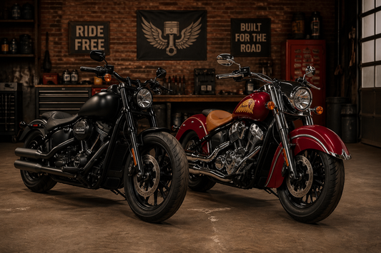 Harley Davidson and Indian Motorcyle